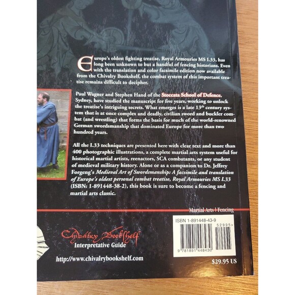 Medieval Art of Sword and Shield : The Combat System of Royal Armouries MS I. 33 - Picture 4 of 6